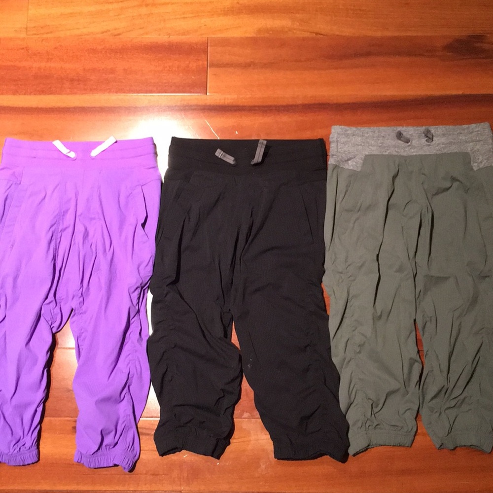 Ivivva crop pants .
